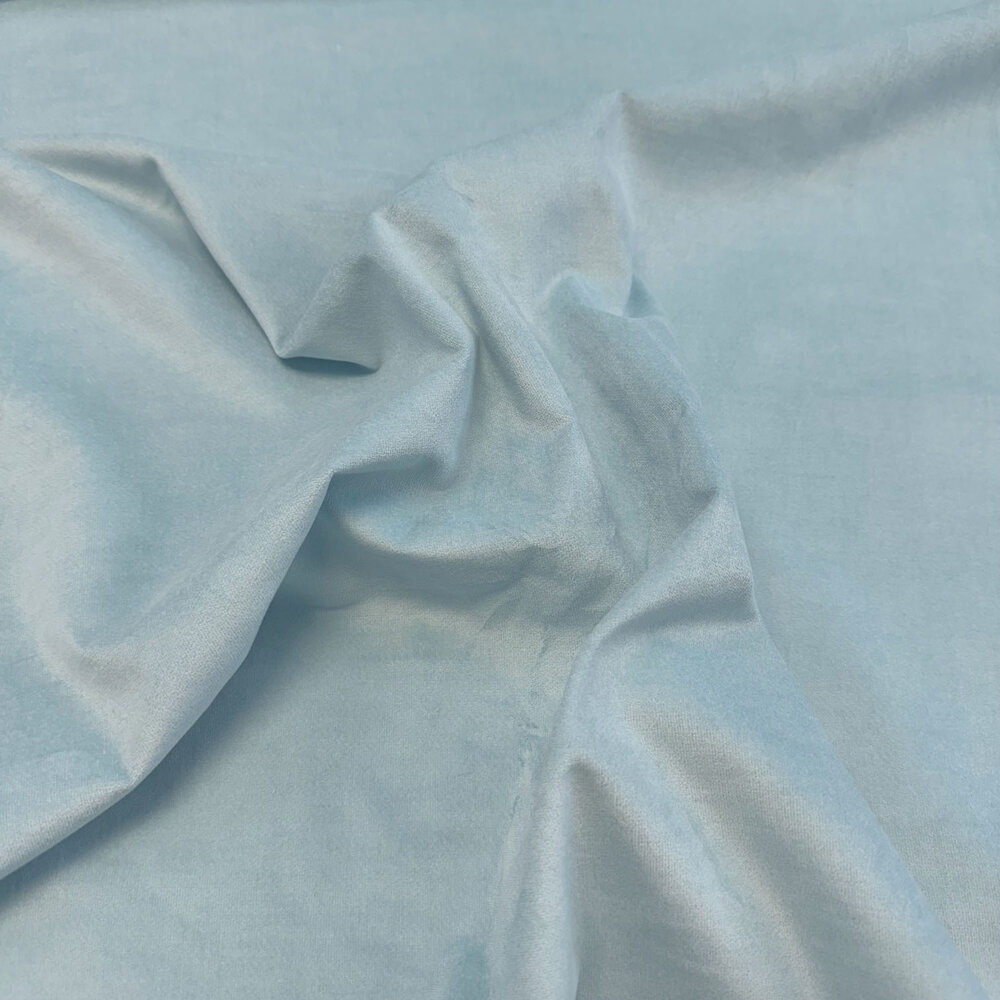 Velours de coton WV16 - Bleu clair Velours de coton WV16 - Bleu clair