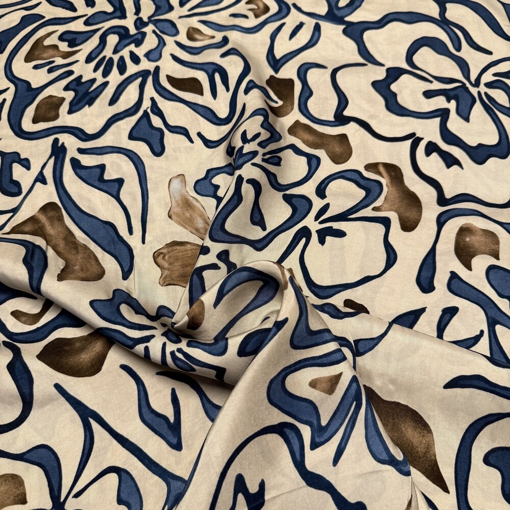 Jet d'encre Cupro Stretch - 5248 Jet d'encre Cupro Stretch - 5248