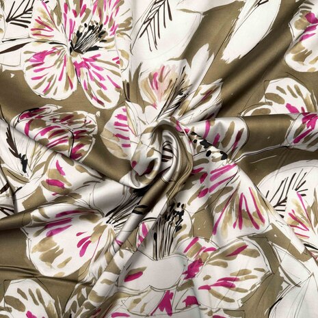 Viscose stretch jet d'encre 5254 Viscose stretch jet d'encre 5254