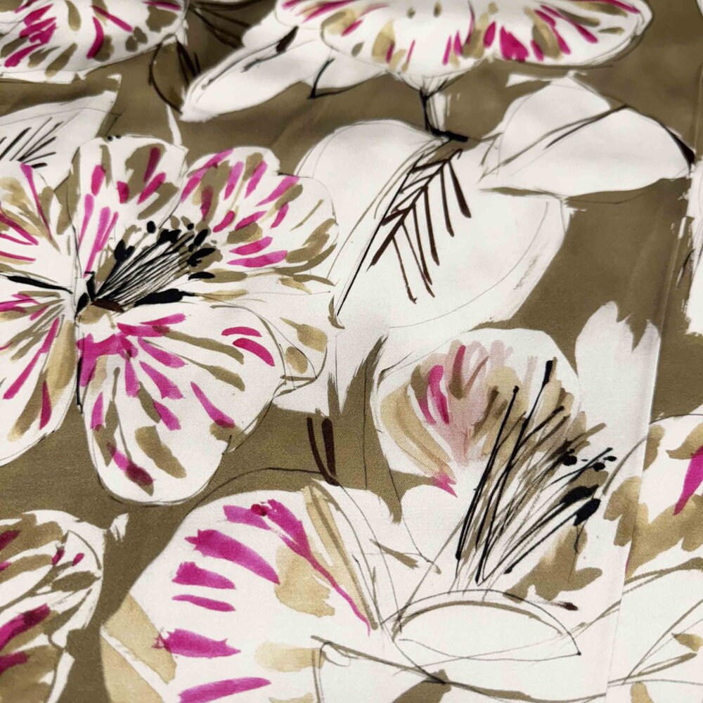 Viscose stretch jet d'encre 5254 Viscose stretch jet d'encre 5254