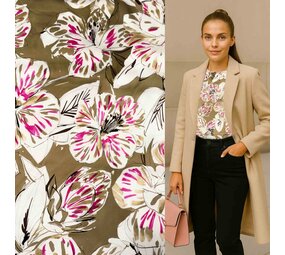 Viscose stretch jet d'encre 5254 Viscose stretch jet d'encre 5254