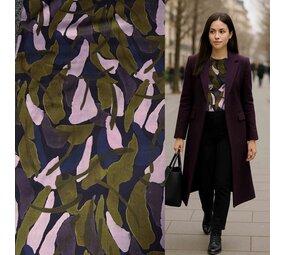 Viscose stretch jet d'encre 5257 Viscose stretch jet d'encre 5257