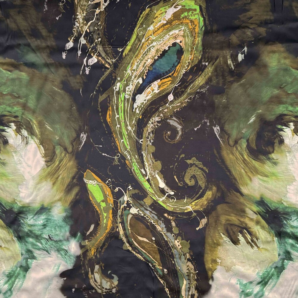 Jet d'encre Stretch Silk 5252