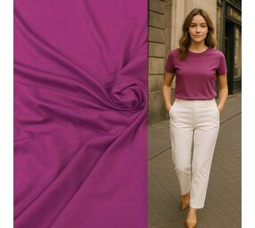 Viscose Jersey 5267 - dark fuchsia Viscose Jersey 5267 - dark fuchsia