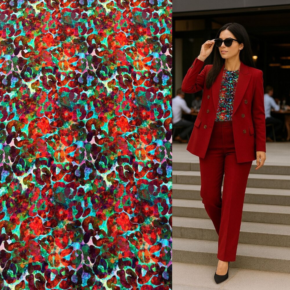 Bamboe Jersey Dessin - 5277 Bamboe Jersey Dessin - 5277