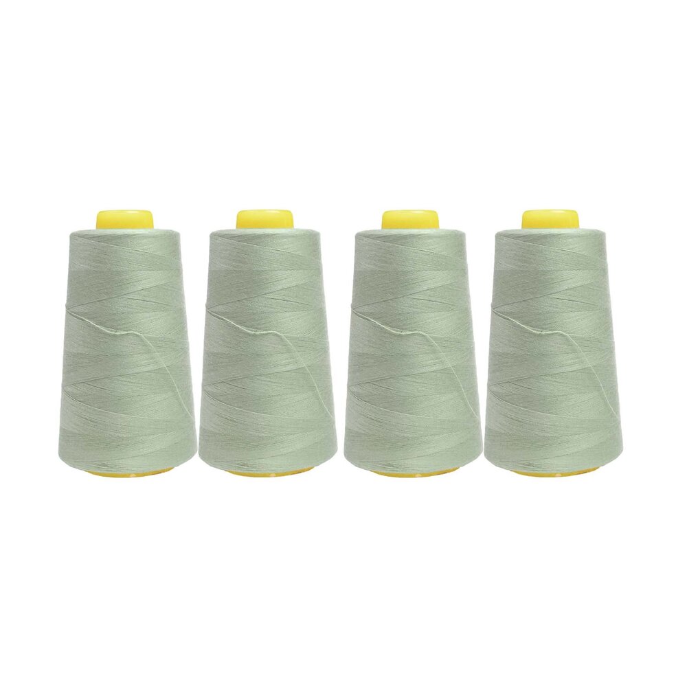 Overlock Yarn - Powder green Package 4 pcs Overlock Yarn - Powder green Package 4 pcs