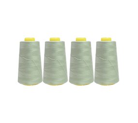 Overlock Yarn - Powder green Package 4 pcs. Overlock Yarn - Powder green Package 4 pcs.
