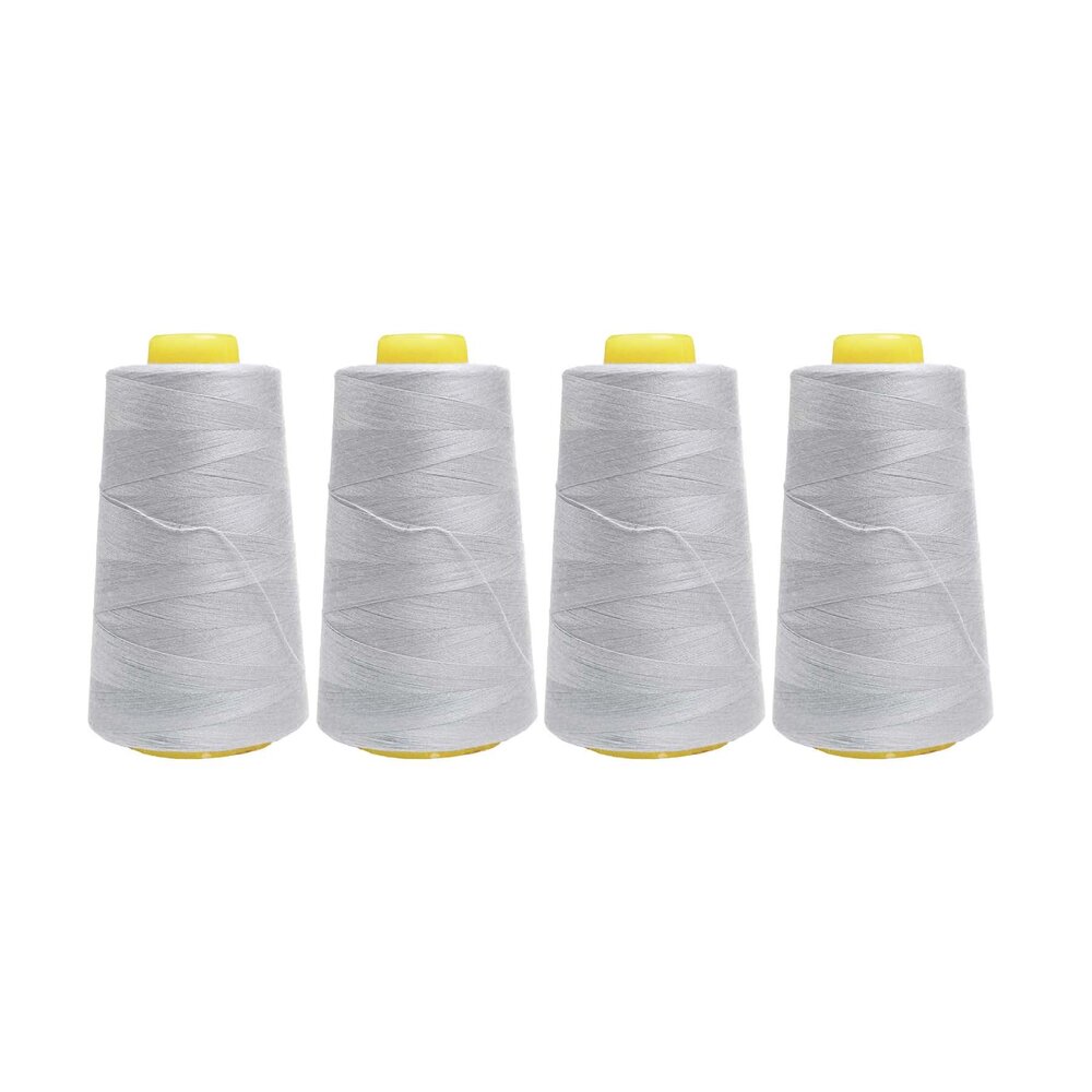 Overlock Yarn - light gray 4 pcs.