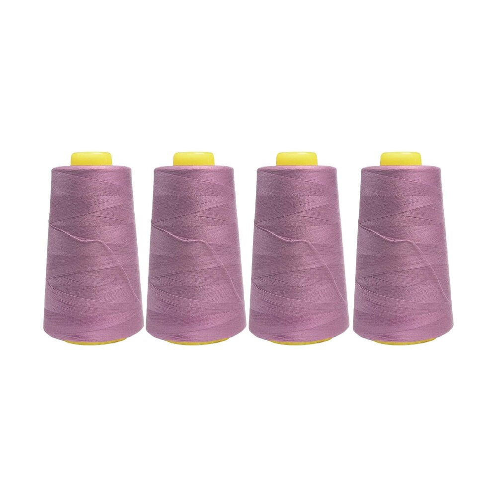Overlock Yarn -  Old lilac Package 4 pcs. Overlock Yarn -  Old lilac Package 4 pcs.