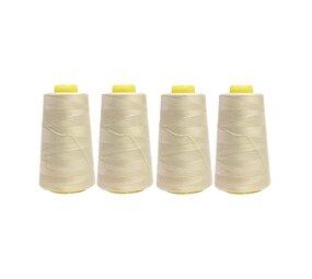 Fil pour Surjetteuse -  Beige clair Paquet 4 pc. Fil pour Surjetteuse -  Beige clair Paquet 4 pc.
