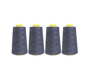 Lockgaren - Donker blauw pakket 4st. Lockgaren - Donker blauw pakket 4st.