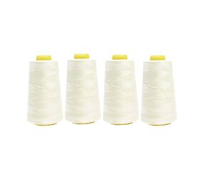 Fil pour Surjetteuse - creme - PAQUET 4 pc. Fil pour Surjetteuse - creme - PAQUET 4 pc.