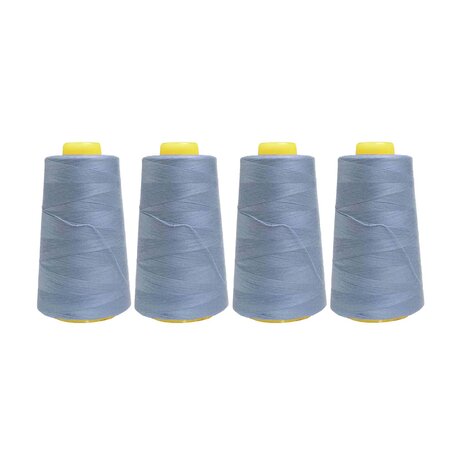 Overlock Yard - Jeansblue - Package 4 pcs. Overlock Yard - Jeansblue - Package 4 pcs.