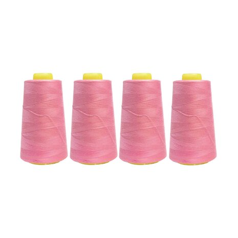 Fil pour Surjetteuse -  Rose  Paquet 4 pc. Fil pour Surjetteuse -  Rose  Paquet 4 pc.