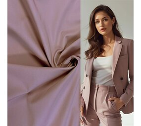 Coton Stretch 5280 - vieux rose Coton Stretch 5280 - vieux rose