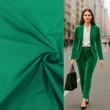 Samt Stretch 5292 - Smaragdgrün