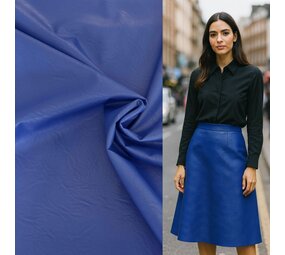 Imitation Leather/Skai 5295 - cobalt blue