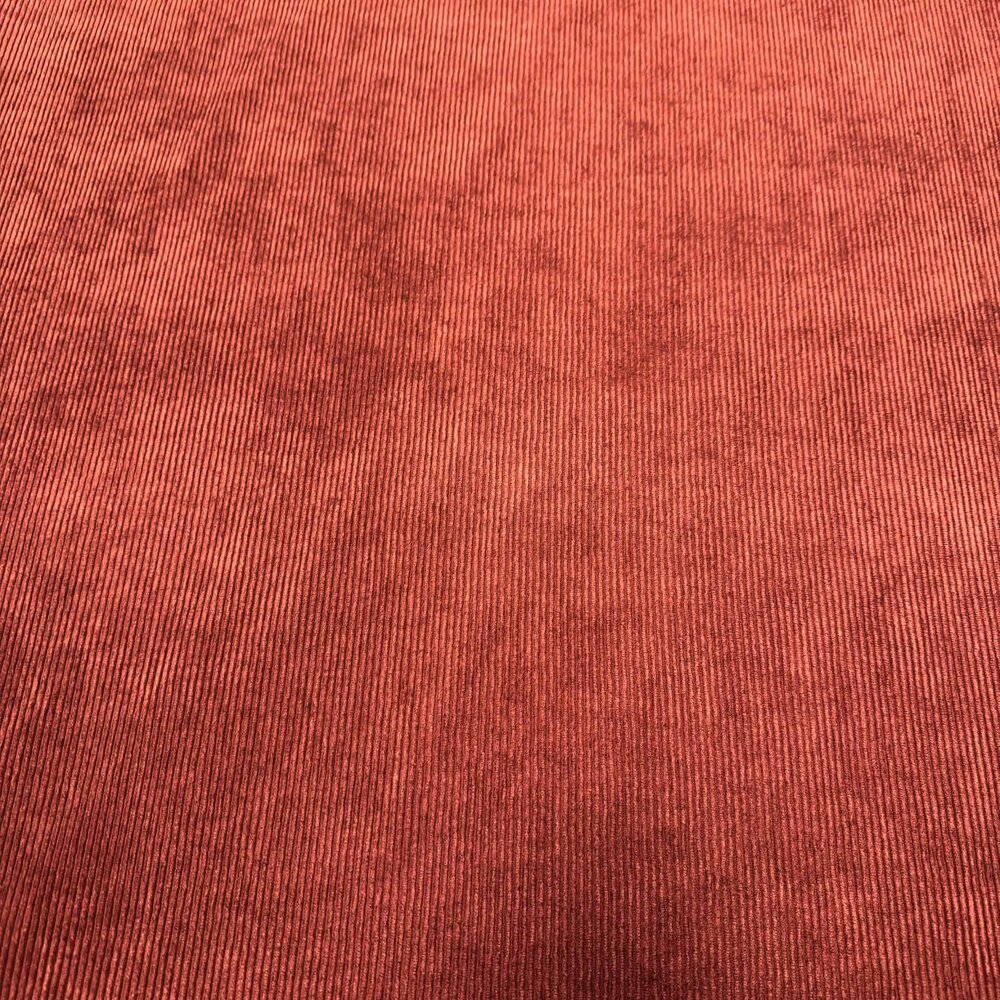 Corduroy Stretch - CS12 - Baksteenrood Corduroy Stretch - CS12 - Baksteenrood