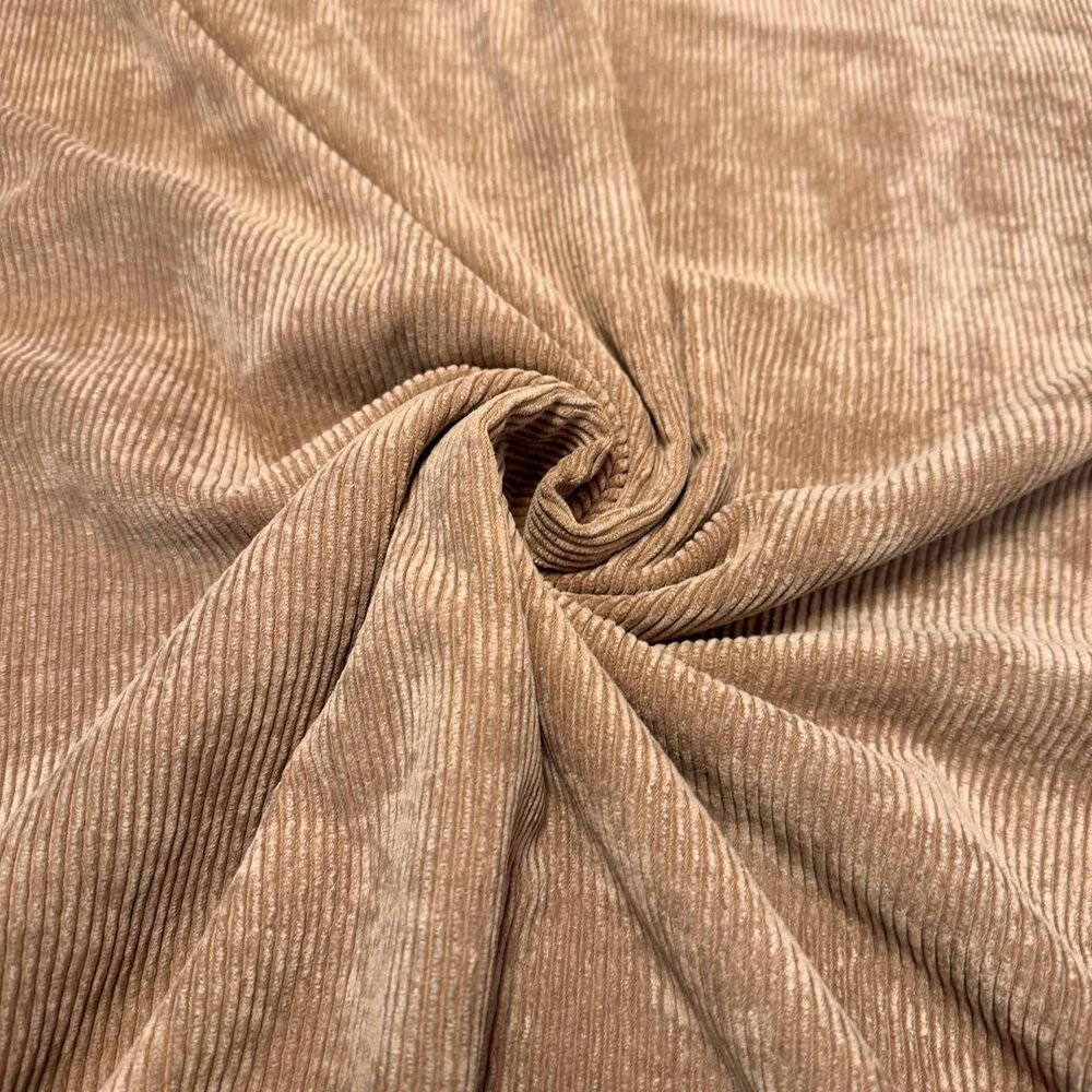 Corduroy Stretch - CS14 - Lichtbruin Corduroy Stretch - CS14 - Lichtbruin