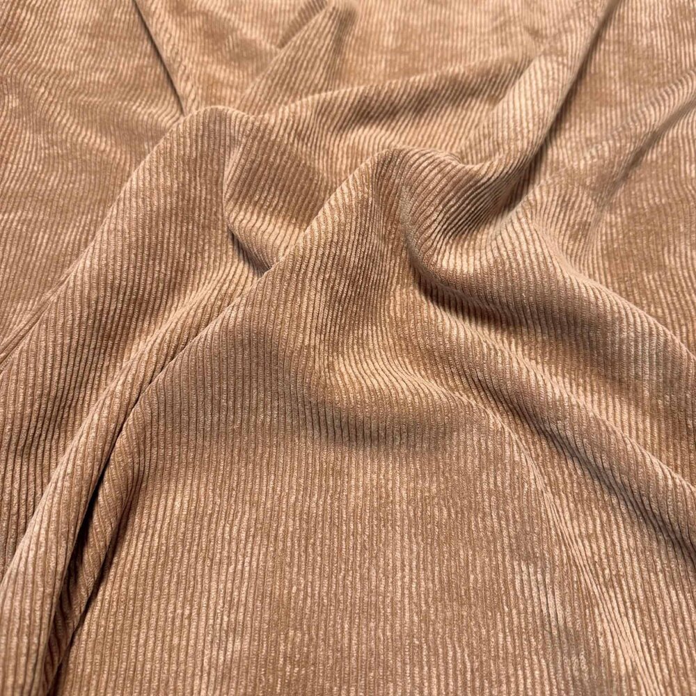Corduroy Stretch - CS14 - Lichtbruin Corduroy Stretch - CS14 - Lichtbruin