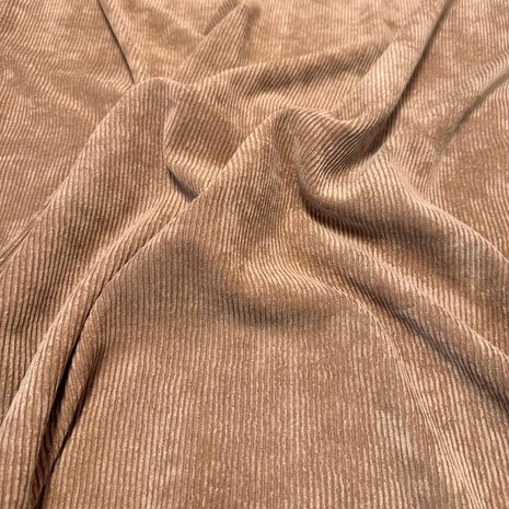 Corduroy Stretch - CS14 - Lichtbruin Corduroy Stretch - CS14 - Lichtbruin