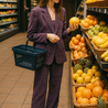 Corduroy Stretch - CS01 - Purple Corduroy Stretch - CS01 - Purple