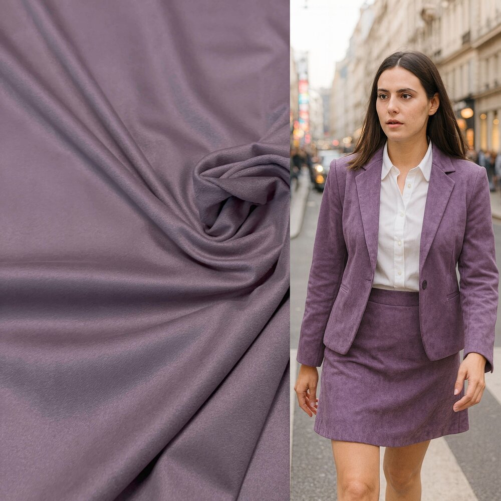 Suede Stretch 5310 - old purple