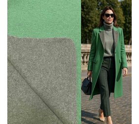 Double Face DF26- emerald/grey