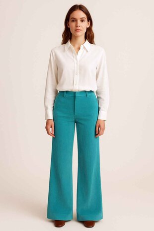 Cotton Corduroy 5321- turquoise Cotton Corduroy 5321- turquoise