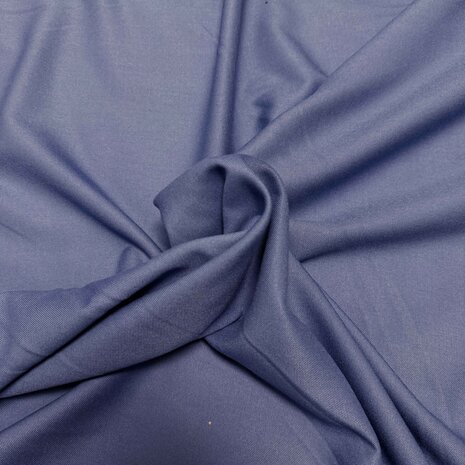 Bambus-Gabardine Stretch BC43 - Dunkelblau