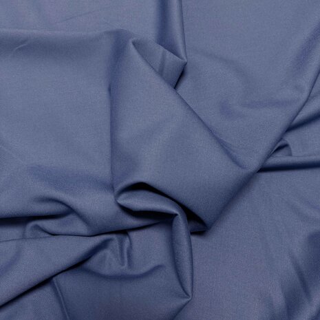 Bamboo Gabardine Stretch BC43 - Dark powder blue