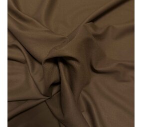 Bambus-Gabardine Stretch BC44 - Dunkles Karamell