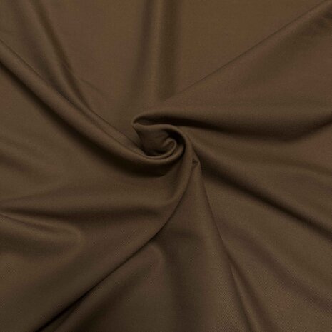 Bamboo Gabardine Stretch BC44 - Dark caramel
