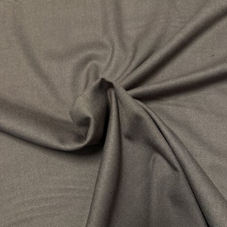 Bamboo Gabardine Stretch BC45 - Hazelnut brown