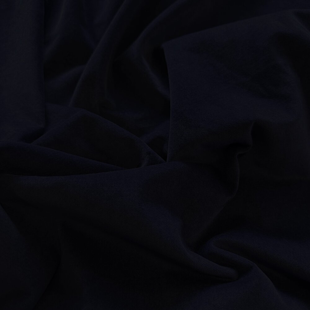 Velvet Stretch 5337 - midnight blue Velvet Stretch 5337 - midnight blue