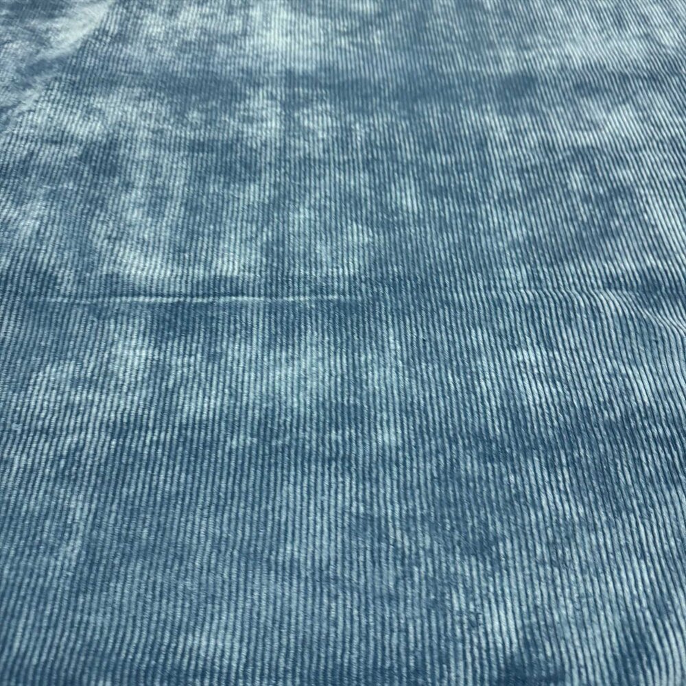 Velours côtelé extensible - CS18 - Pétrole