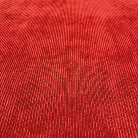 Velours côtelé extensible - CS19 - Rouge