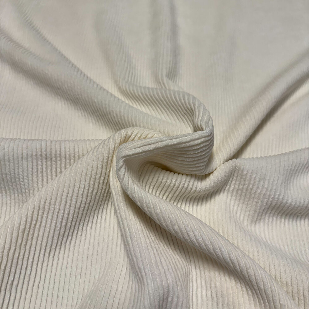 Velours côtelé extensible - CS20 - Crème