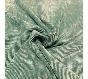 Velours côtelé extensible - CS21 - Vert d'eau