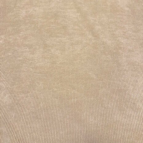 Velours côtelé extensible - CS22 - Beige clair