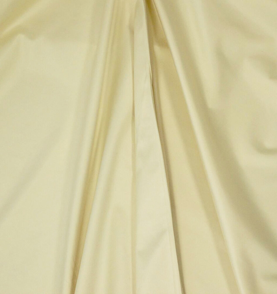 NJ COUPON- Gloss Cotton Uni S26 - cream 110X145CM