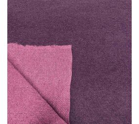 NJ COUPON - Double Face DF25 - purple/pink 100 x 150cm
