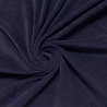 NJ COUPON-   Katoen Corduroy Stretch AB25 - nachtblauw  140X140CM