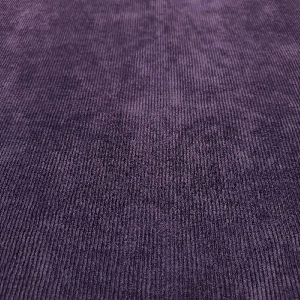 COUPON NJ - Velours côtelé extensible - CS01 - Violet 55 x 140 cm