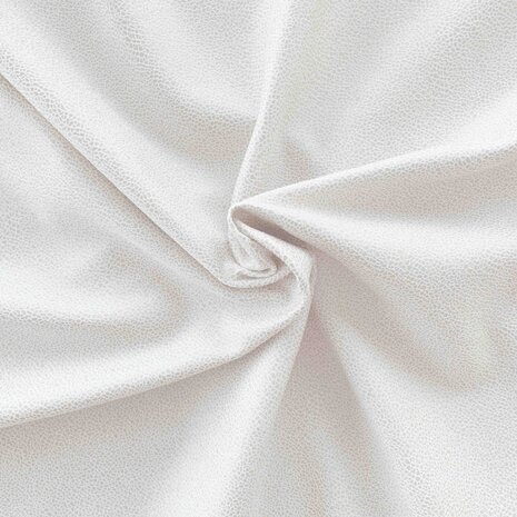 NJ COUPON - Imitation Leather IL55 - cream 55X140CM