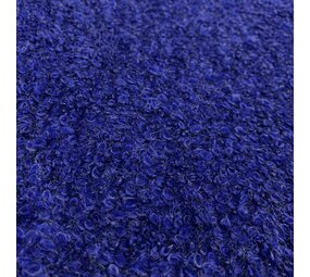 NJ COUPON - Bouclé Breisel BB03 - kobaltblauw   120X150CM