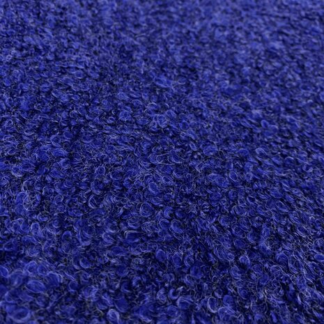 NJ COUPON - Bouclé Kreisel BB03 - cobalt blue 120X150CM