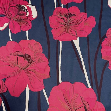 NJ COUPON -  Viscose stretch inkjet 4708   75X140CM