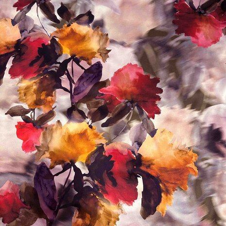 NJ COUPON - Silk stretch inkjet 4678 140X138CM (FT)