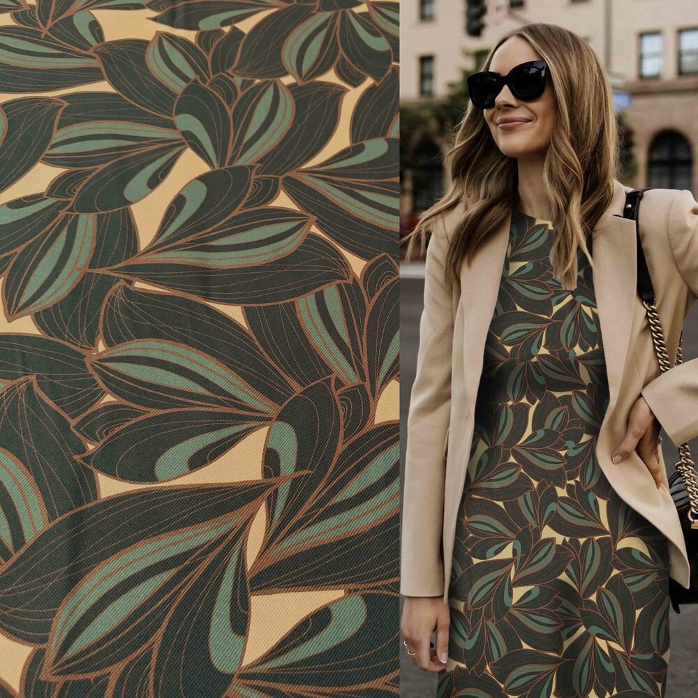 COUPON NJ - Gabardine sergée extensible 4209 80 x 150 cm COUPON NJ - Gabardine sergée extensible 4209 80 x 150 cm